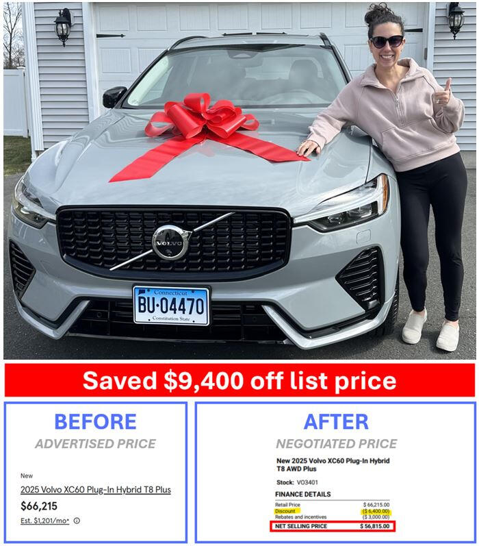 Before and after Car Haggle helper testimonial Image showing before and after of Car Haggle helper testimonial