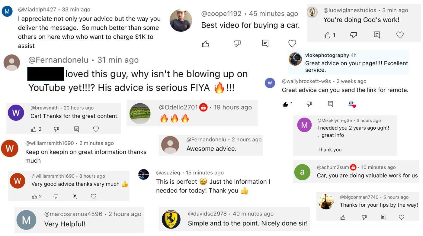 Car haggle helper testimonials